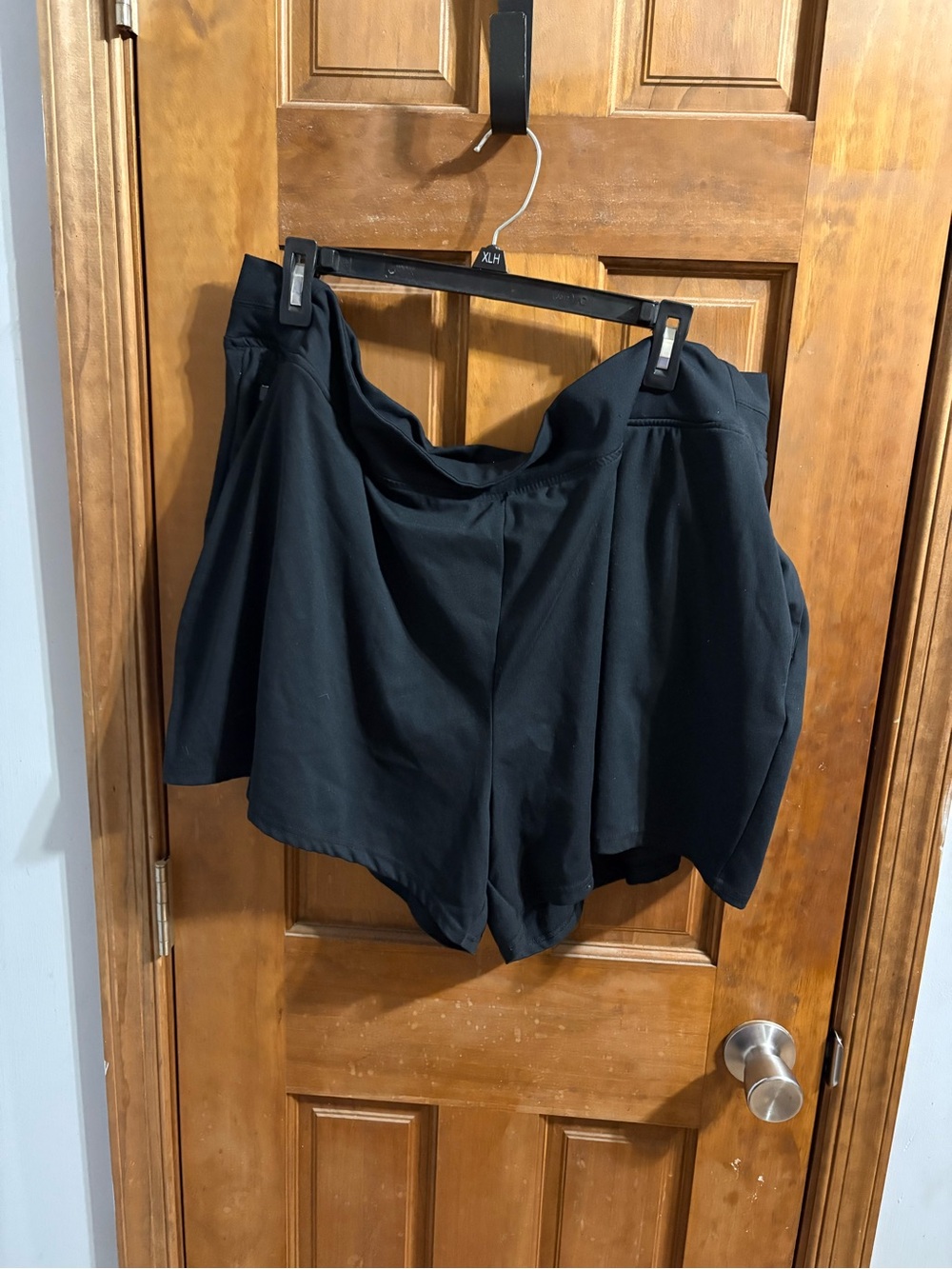 Yogalicious Black Athletic Skort with Built-In Shorts